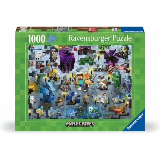 Ravensburger - Casse-tête Créature Minecraft 1000 pièces