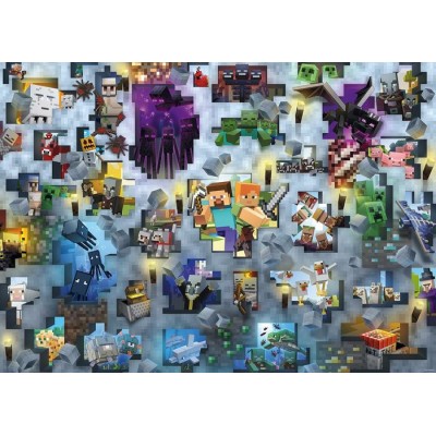 Ravensburger - Casse-tête Créature Minecraft 1000 pièces