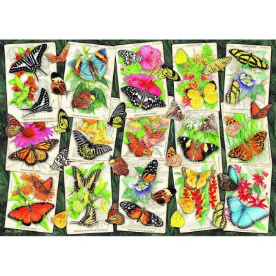 Ravensburger - Casse-tête Papillons tropicaux 1000 pièces
