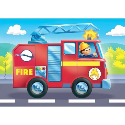 Ravensburger - Casse-tête Véhicules d'urgence 2/3/4/5 pièces