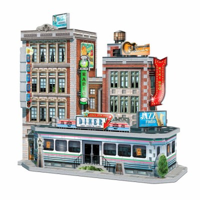 Wrebbit3D - Urbania Diner des années 50 425 pièces