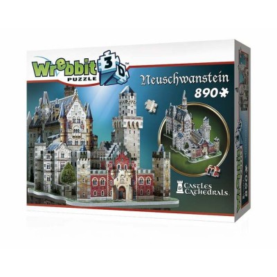 Wrebbit3D - Château de Neuschwanstein 890 pièces