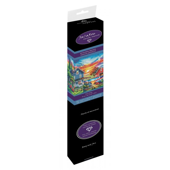 JaCaRou - Broderie de diamants ronds