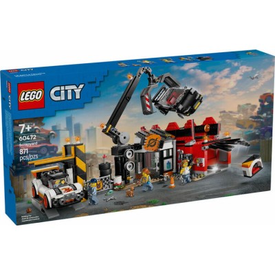 Lego City - Le Parc à Ferraille avec Voitures