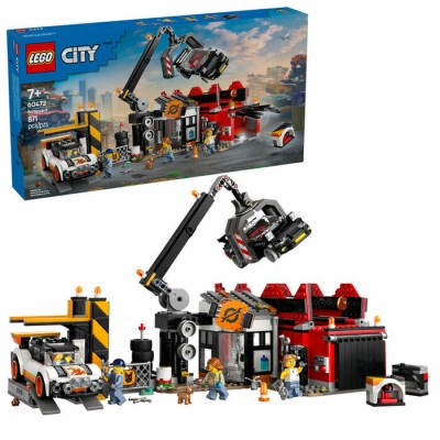 Lego City - Le Parc à Ferraille avec Voitures