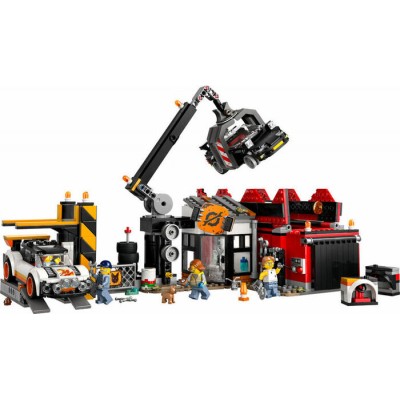 Lego City - Le Parc à Ferraille avec Voitures