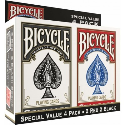 Bicycle - Cartes à jouer standard spécial 4...