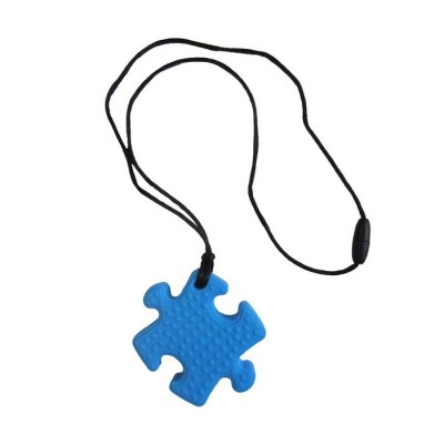 FDMT - Pendentif mâchouille - Casse-tête bleu