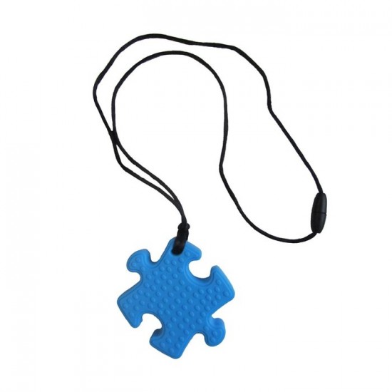 FDMT - Pendentif mâchouille - Casse-tête bleu