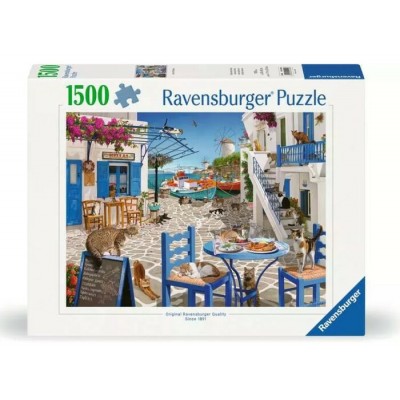 Ravensburger - Casse-tête Les chats de Mykonos...