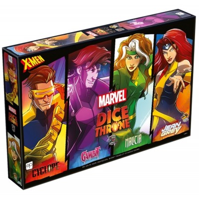 Dice Throne Marvel - Cyclops vs Gambit vs Rogue vs...