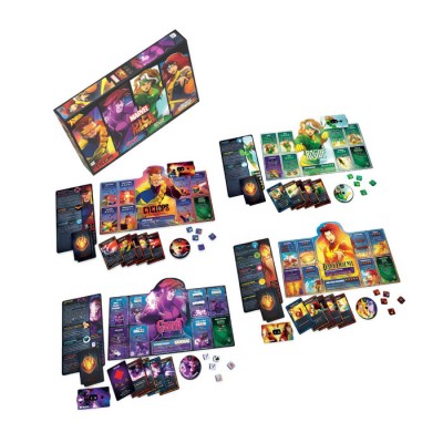 Dice Throne Marvel - Cyclops vs Gambit vs Rogue vs Jean Grey V.F.