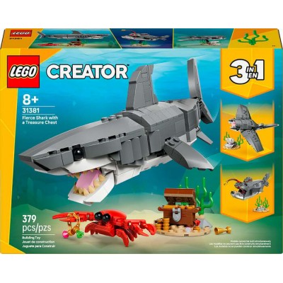 Lego Creator - Le redoutable requin et le coffre...