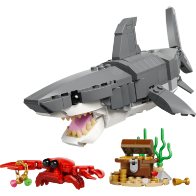 Lego Creator - Le redoutable requin et le coffre au trésor