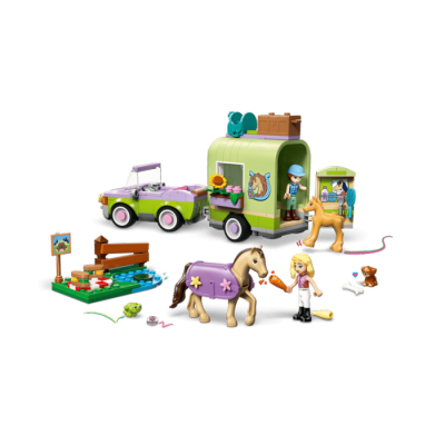 Lego Friends - La remorque du cheval et du poulain