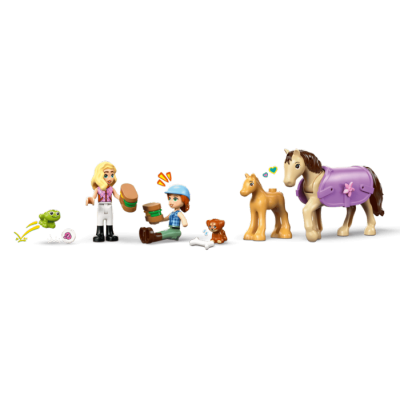 Lego Friends - La remorque du cheval et du poulain