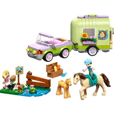 Lego Friends - La remorque du cheval et du poulain