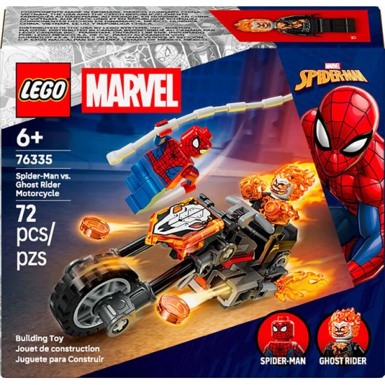 Lego Marvel - Spider-Man contre la moto de Ghost Rider