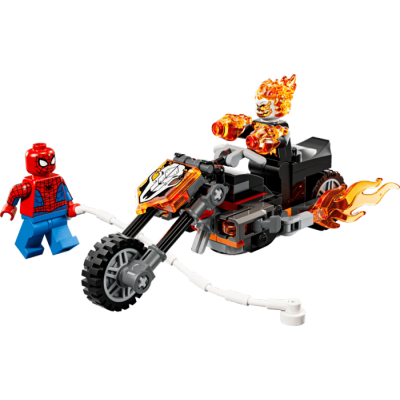 Lego Marvel - Spider-Man contre la moto de Ghost Rider