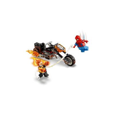 Lego Marvel - Spider-Man contre la moto de Ghost Rider