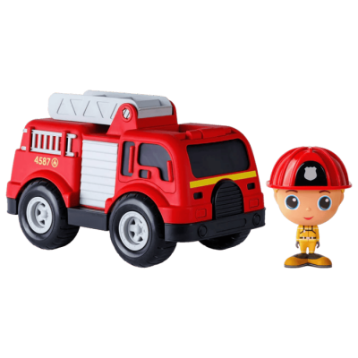 Flek - Camion de pompier avec figurine Charlie