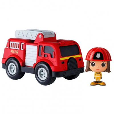 Flek - Camion de pompier avec figurine Kim