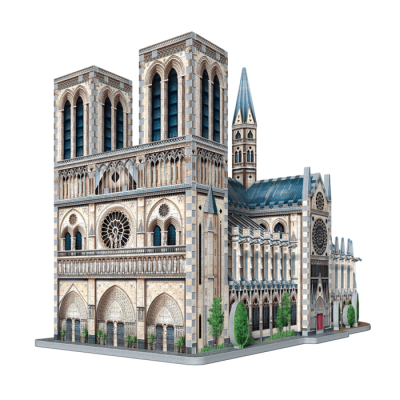 Wrebbit3D - Notre-Dame de Paris 830 pièces
