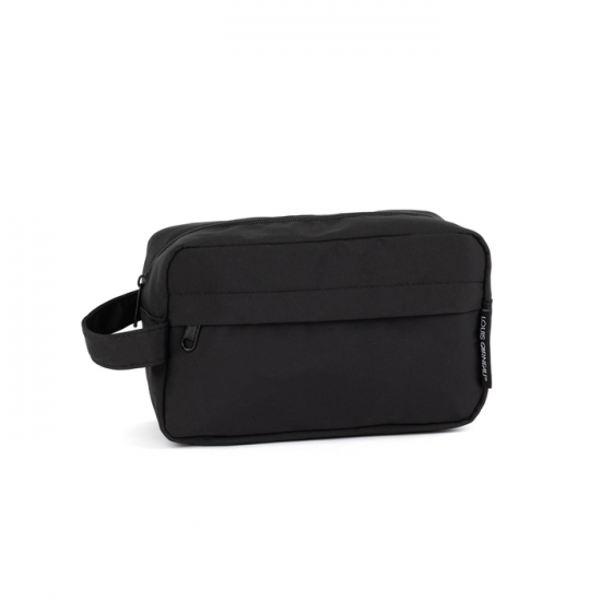 Étui de style trousse de voyage Noir