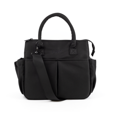 Boîte à lunch style sac à main Cléo Noir