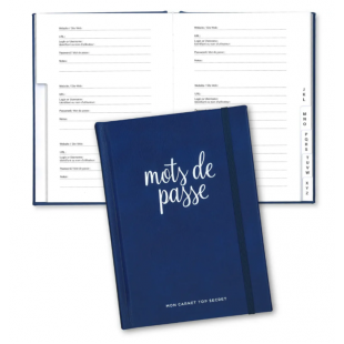 Carnet de mots de passe Classique