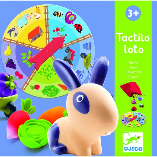 Djeco - Tactilo Loto - Ferme