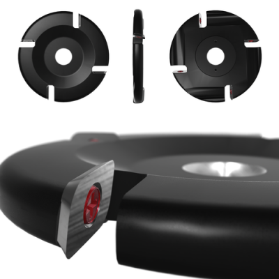 Disque plat en carbure 4 couteaux 4'' ROTO-CLIP...