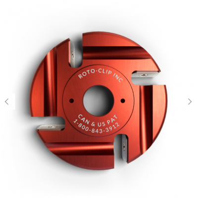 Disque plat en carbure 4 couteaux 4