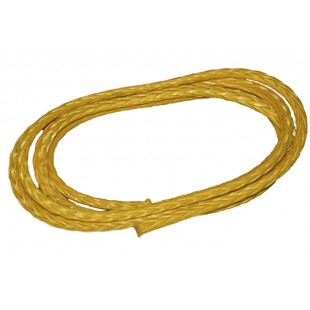 Corde Dyneema jaune ( 1 pied )