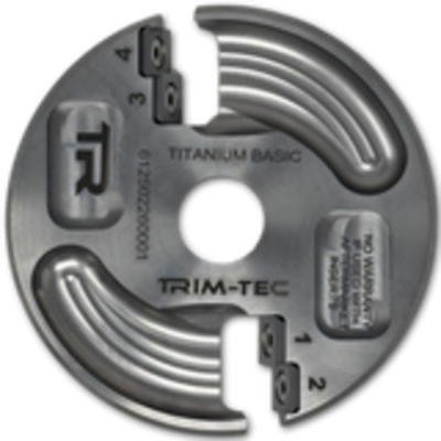 Disque Titanium Basic 4 couteaux 3mm TRIM-TEC