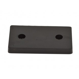 Plaque en caoutchouc pour pied KVK (250 mm x 130...