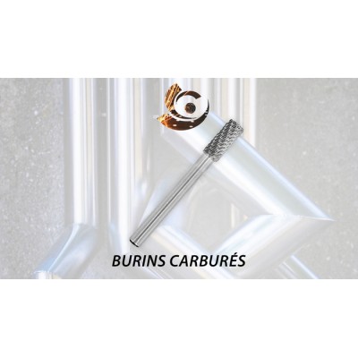 Burin au carbure cylindrique 3/8 WMSB-3NF