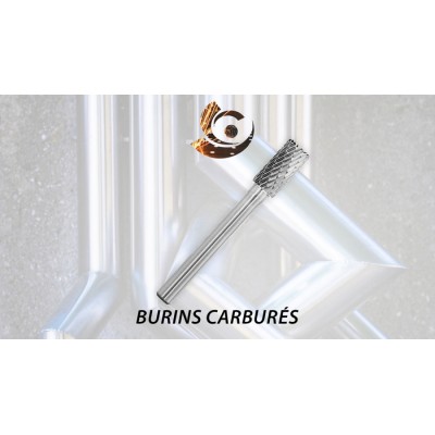 Burin au carbure cylindrique 3/8 WMSB-3NF