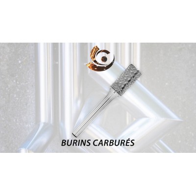 Burin au carbure cylindrique 3/8 WMSB-3NF