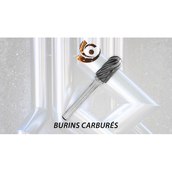 Burin au carbure cylindrique 1/2 WMSB-5NF