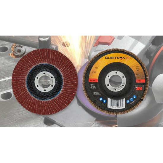 Disques à lamelles Cubitron II 967A T29 4" 1/2 X 7/8