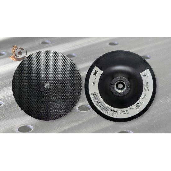 Pad disque velcro 5" X 5/8-11