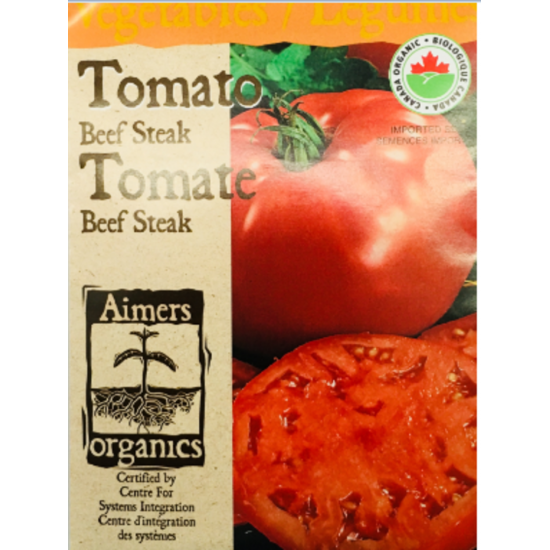 Semences Biologiques de Tomates Beefsteak