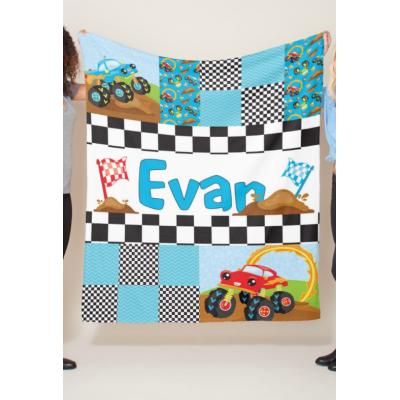 Couverture imprimée - Monster Truck Patchwork