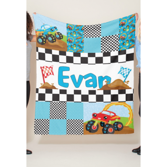 Couverture imprimée - Monster Truck Patchwork