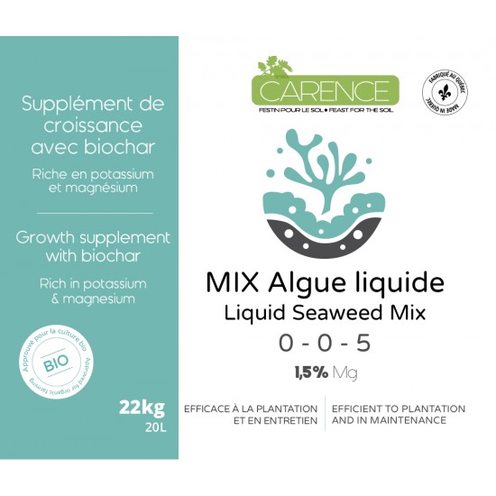 Mix Algue liquide 20L.