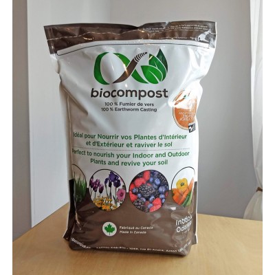 Biocompost - Fumier de vers de terre 5 litres