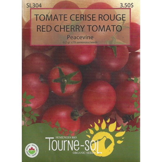 Tomate cerise rouge Peacevine