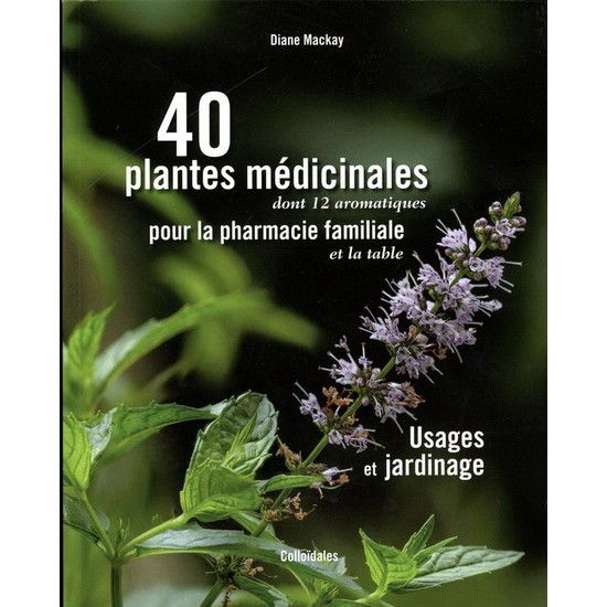 Livre : 40 plantes médicinales 