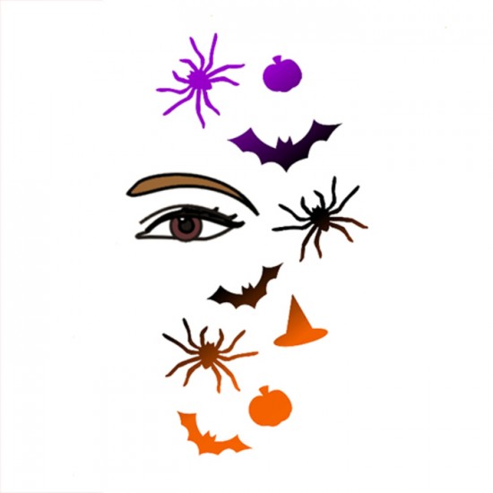 Yeux Halloween - Stencil TT  